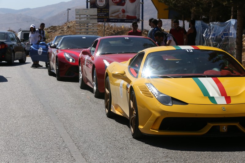 Ferrari Panorama Lebanon 2016 Ride